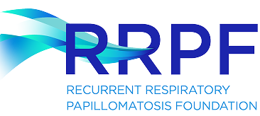 Recurrent Respiratory Papillomatosis Foundation (RRPF) logo.